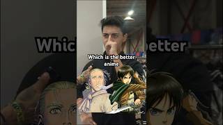 Which is the better anime ft ​⁠@freddiemarien #anime #shorts #aot #viral #weeb #vinlandsaga