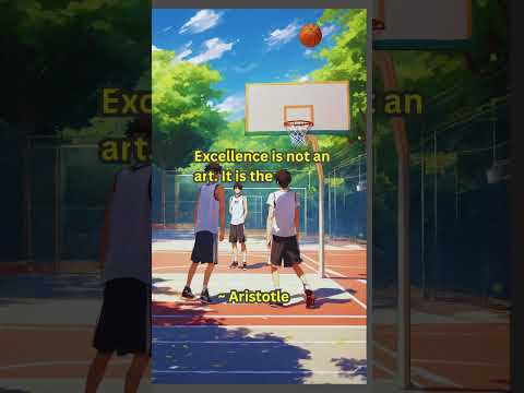"Excellence is not an art.  #shorts #ytshorts