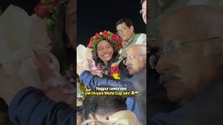 Queen Divya's Grand Welcome in India 😍♥️🇮🇳 #chess #divyadeshmukh