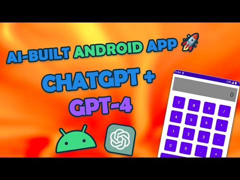 AI Built Android App From Scratch with ChatGPT & GPT-4