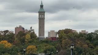 High Bridge Washington Heights NYC Harlem River Highbridge The Bronx  NY USA Halloween October 2023