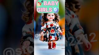 Fashion Show with Babies #shortsfeed #viral #youtubeshorts #aivideo #trending #reels #prettygirls