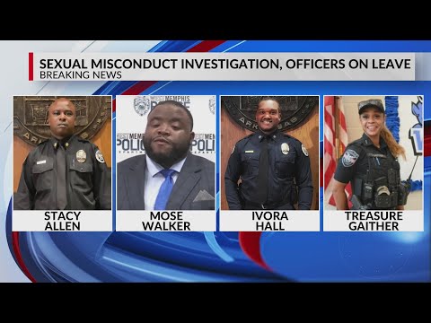 West Memphis sexual misconduct investigation, officers on leave