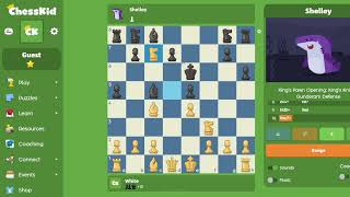 Playing Against Shelly Shark! (ChessKid) #chess #2024 #bot