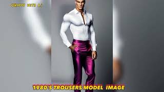 1980s trouser style image@Image23