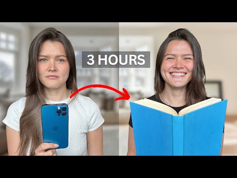 I swapped screen time with reading for 1 week