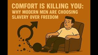 Comfort Is Killing You: Why Modern Men Are Choosing Slavery Over Freedom