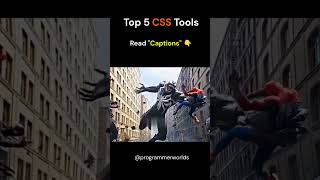 Top 5 Must-Have CSS Tools for Developers! 🎨🔥