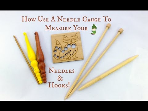 How To Use A Needle Gauge To Measure Your Needle & Hooks!