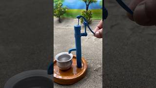 Mini hand pump project water with supply motor cow drink #waterpump #58