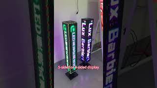 This is the latest LED display : Cube LED Poster  #leddisplay #ledscreen  #exhibition #ledposter
