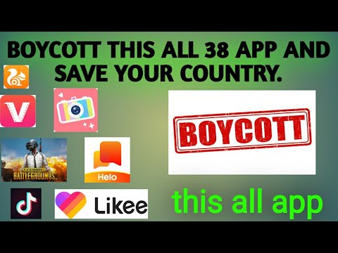 Boycotts this all chines app and save your country.