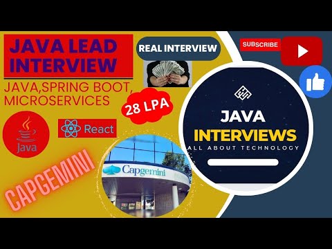 Capgemini interview Questions | Java interview Questions | Java 8 coding | Microservices