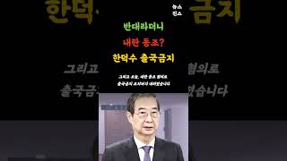 반대라더니 내란동조? 한덕수 출국금지#정치뉴스 #정치이슈 #쇼츠뉴스 #쇼츠추천 #시사쇼츠 #뉴스다시보기 #뉴스쇼츠 #한덕수 #윤석열 #이재명 #국민의힘 #더불어민주당 #핫이슈