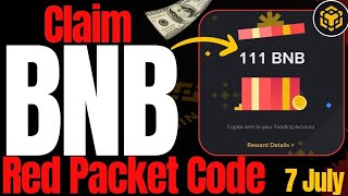Bnb Red packet binance | binance red packet code today | binance red packet code | bnb