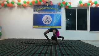Yoga Dance performs by Padmini Baidaik.. KISS,Bhubaneswar(2)