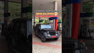 Mahindra Thar Roxx Mileage!!