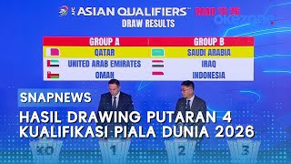 Hasil Drawing Putaran 4 Kualifikasi Piala Dunia 2026: Timnas Indonesia di Grup B