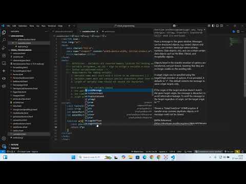 Visual Programming JavaScript 3