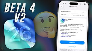 iOS 26 beta 4 v2 - Breaking Improvements ✅