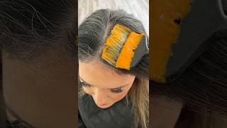💥WOW💥Beautiful Gray Coverage Tutorial💃🏻 ✨ #shortvideo #shortsfeed #shorts #short #hair