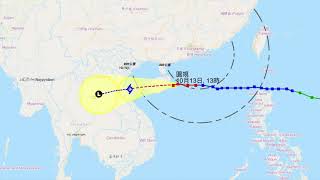朗朗日常實況 風暴消息圓規 8號東北烈風或暴風信號生效 又破左紀錄