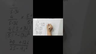 Rationalization of denominator #rationalization #complexnumbers #maths #class9maths