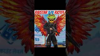 Raistar vs Riotff fan🗿 #freefire​ #trending​ #shorts​