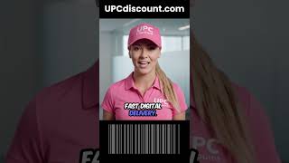 🛒Buy UPC Codes for Amazon, eBay, & Etsy | Real Barcodes, No Renewal Fees, Cheap! | UPCDiscount.com