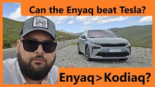 The car that stole Tesla's customers: 2025 Skoda Enyaq Facelift Real life range test and review