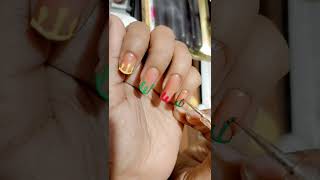 💅🌈Splash of colours nails #holi2024 #nailart2024 #holispecial #holihai #youtubeshorts