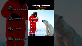 Ranking Funniest Ai Videos. #shorts #funnyai #funny #fyp #ranking #top5