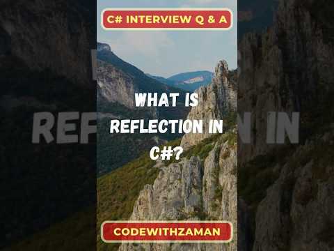 C# Reflection Explained | Beginner to Advanced Guide #CSharp