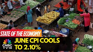 India’s Retail Inflation Hits 6.5 Year Low In June | June CPI | India's Inflation Trajectory