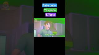 baby baby yes papa ❤️ effects sponcerd by klasky CSUPO green effects #youtubeshorts