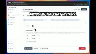 Bot Configuration - Conversations - Setting Up Your AI Chat Bot's Personality and Initial Engagement