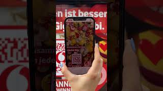 Vodafone's GigaKombi campaign becomes an augmented reality experience on Giant Posters