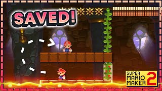 They Didn't Block This Off Enough! | SMM2 Endless Expert