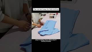 The Correct Way To Fold Clothes #lifetips #LifeHack  #easytips #tips #Home  #humor#livetipsandtricks