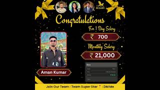 BDG Salary in 10 Days #bdgsalary