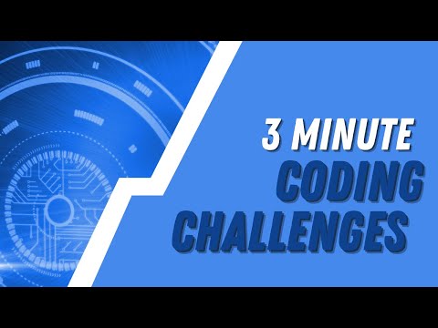 3 Minute Coding Challenge - Palindromes