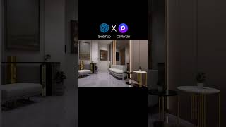 SketchUp to D5 Render | Realistic Interior Transformation