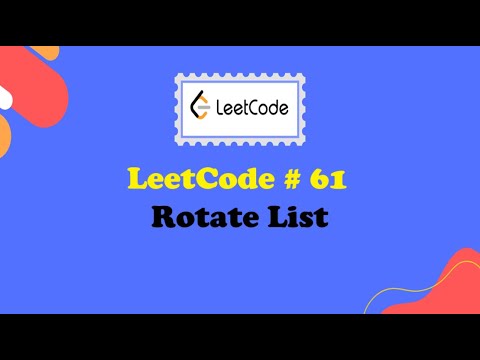 LeetCode Problem 61: Rotate List Solution In Java | Important Interview Question On List | DSA