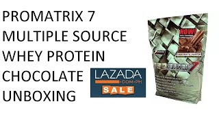 Promatrix | Whey | Chocolate | Unboxing | Lazada 11.11