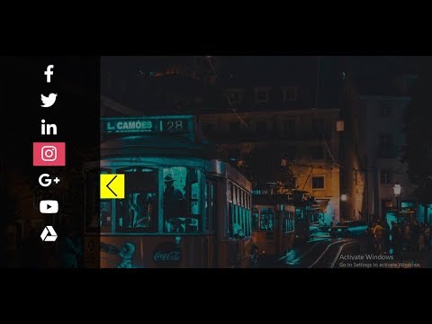How to Social Media sidebar in your webpage |  Html and css, javascript(part-1)