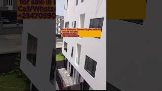 Four Bedroom Terrace Duplex for sale at ikate lekki #lagosrealestate #lekkihomes#ikatelekki #lekki