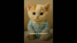 OMG 😱 She is too cute.  #singingcat #cute #cat #viralcats #talkingcat