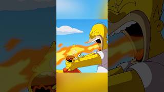 Homer Breathes Fire at Bart 🤣😂 #simpsons #shorts