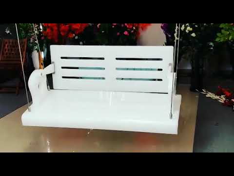 White Acrylic Swing