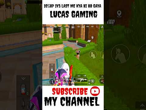 10%HP 1v3 LAST ME KYA HI HO GAYA 😈#BGMIGlitch#BGMIBug#BGMIUpdateIssue#Krafton#MobileGaming
